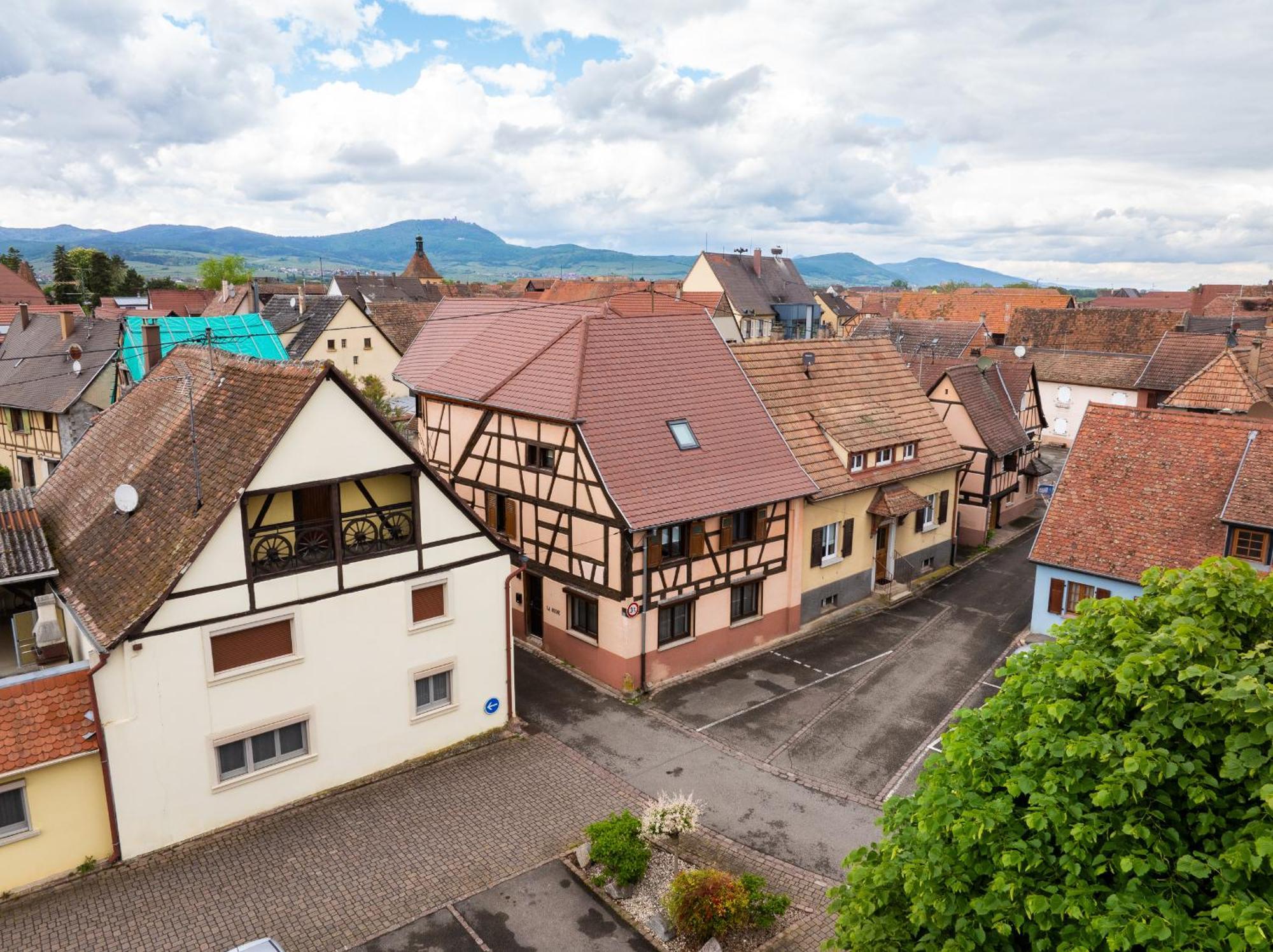 La Ruine - Gite D'Alsace Jusqu'A 10 Personnes Avec Spa Interieur Guemar Ngoại thất bức ảnh
